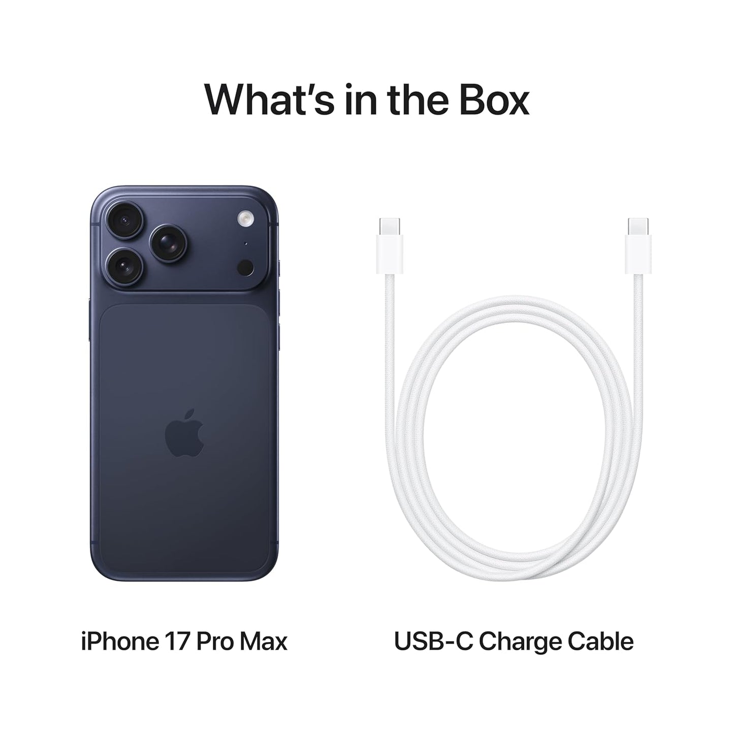 Apple iPhone 17 Pro Max 256 GB: 17.42 cm (6.9″) Display with Promotion, A19 Pro Chip, Best Battery Life in Any iPhone Ever, Pro Fusion Camera System, Center Stage Front Camera; Deep Blue