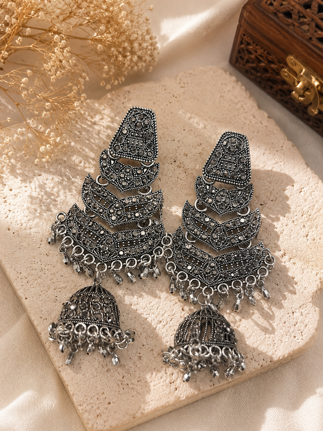 Layered Shield Jhumki