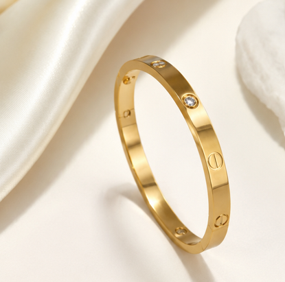 The Eternity Rivet Bangle