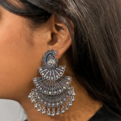 The Imperial Plume Statement Earrings